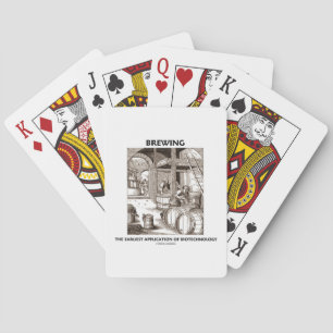 Brewing The Earliest Application Of Biotechnology Playing Cards