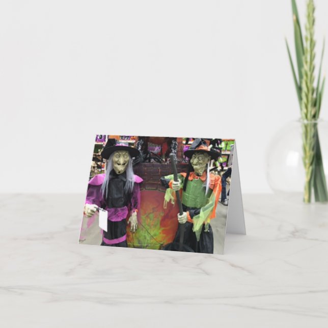 **BREWING UP SOME WISHES FOR HALLOWEEN** CARD (Front)