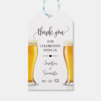 Brews Before I do Favour Tag Minimalist Shower