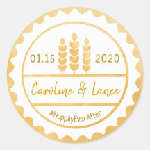 Brews Before I Do's Beer Bottle Cap Sticker