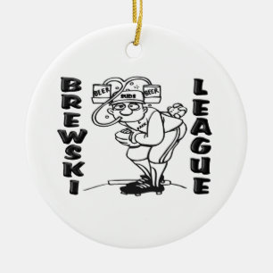Brewski League Ceramic Tree Decoration