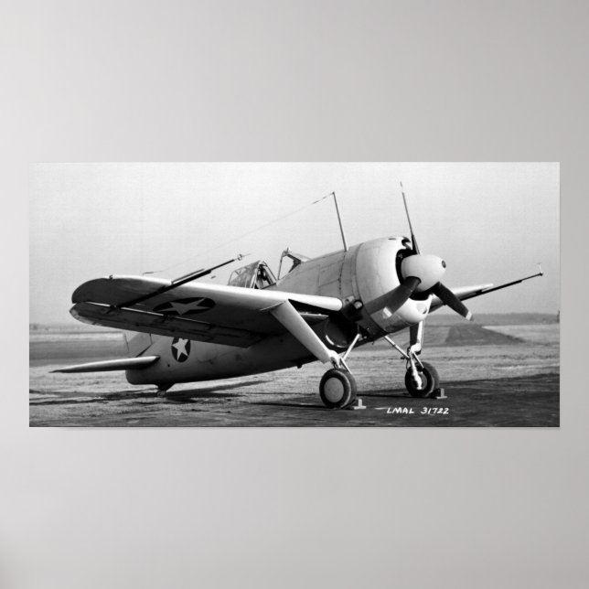 Brewster Buffalo F2A-2 Poster (Front)