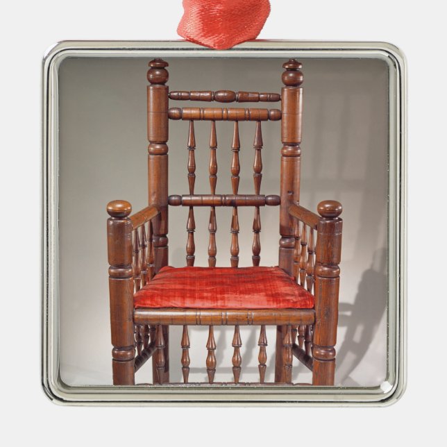 Brewster Chair Metal Tree Decoration (Front)