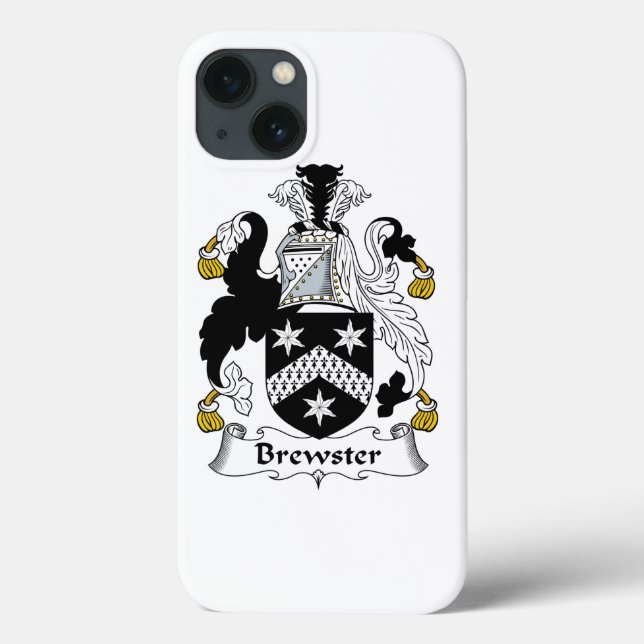 Brewster Family Crest Case-Mate iPhone Case (Back)