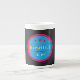 Brewtiful, Liquid gold, Bone China Mug