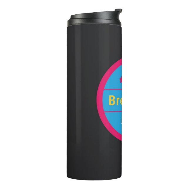 Brewtiful, Liquid gold, Thermal Tumbler (Rotated Left)