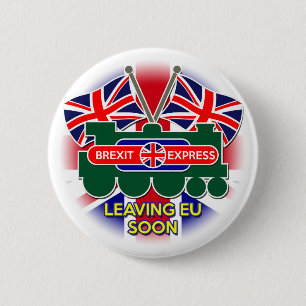 Brexit 6 Cm Round Badge
