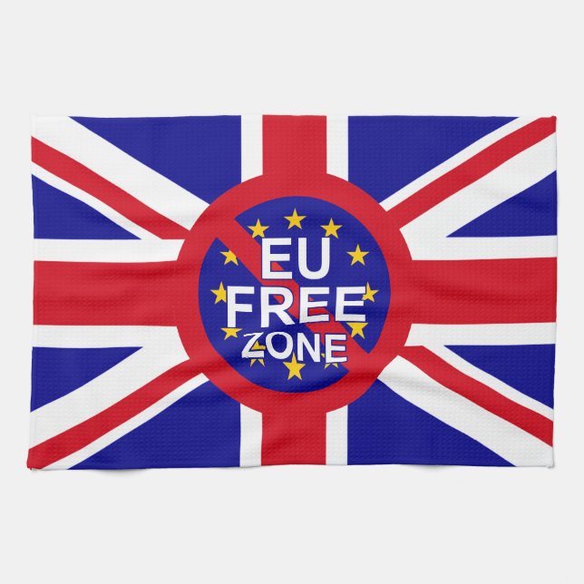 Brexit / Independence Day Tea Towel (Horizontal)