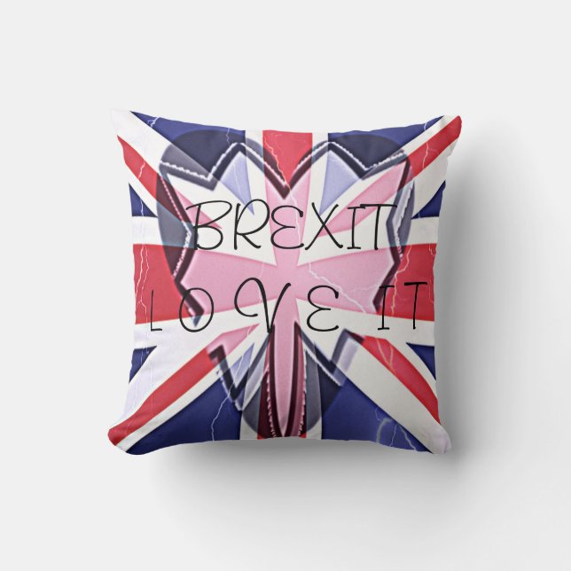 BREXIT Love It or Leave It Cushion (Front)