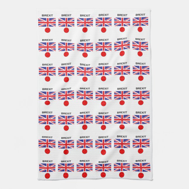 Brexit - So Sad Tea Towel (Vertical)