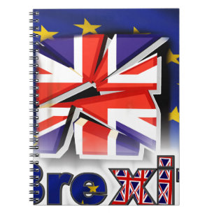 brexit spiral notebook