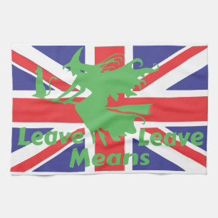 brexit tea towel