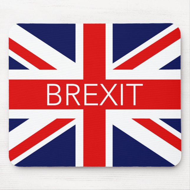 BREXIT UNION JACK - HIGH QUALITY IMAGE MOUSE PAD (Front)