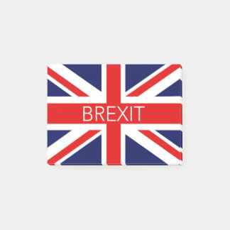 BREXIT UNION JACK - HIGH QUALITY IMAGE POST-IT NOTES