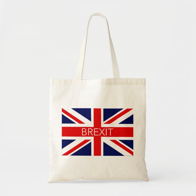 BREXIT UNION JACK - HIGH QUALITY IMAGE TOTE BAG (Front)