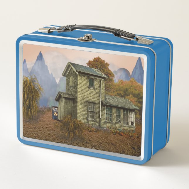 brezianu's bed & breakfast metal lunch box (Front)