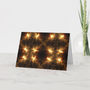 Brght Lights Greeting Card
