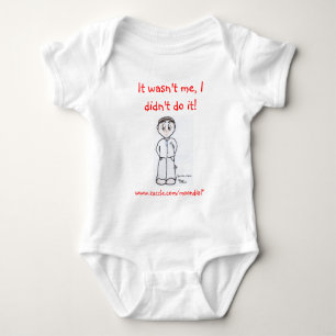 BRI-UK-Mafia, It wasn't me, I didn't do it!, ww... Baby Bodysuit