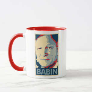 Brian Babin Poster Political Parody Mug