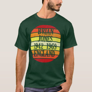 Brian Jones England 1942 1969 Music D138 T-Shirt