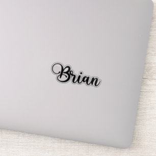 Brian Name - Handwritten Calligraphy