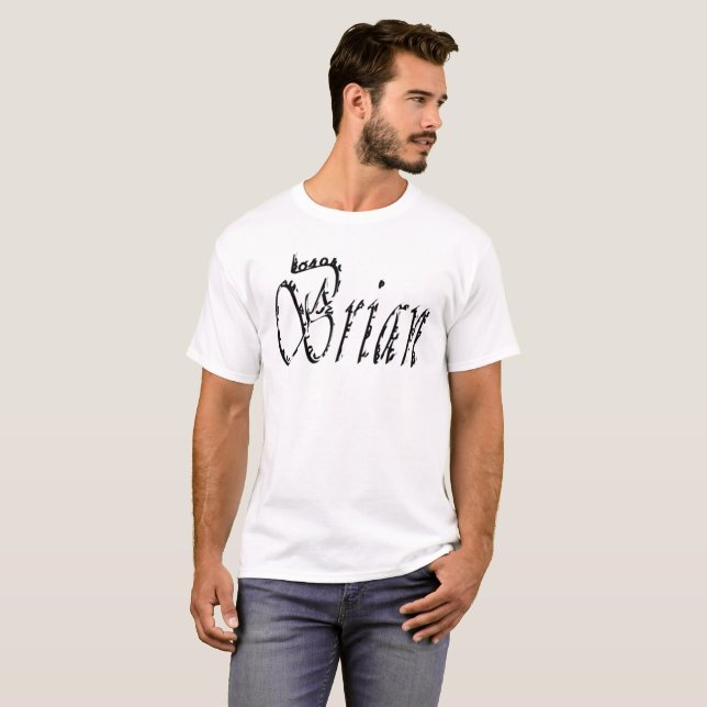 Brian, Name, Logo, T-Shirt (Front Full)