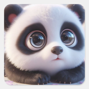 "Brian" Square Sticker