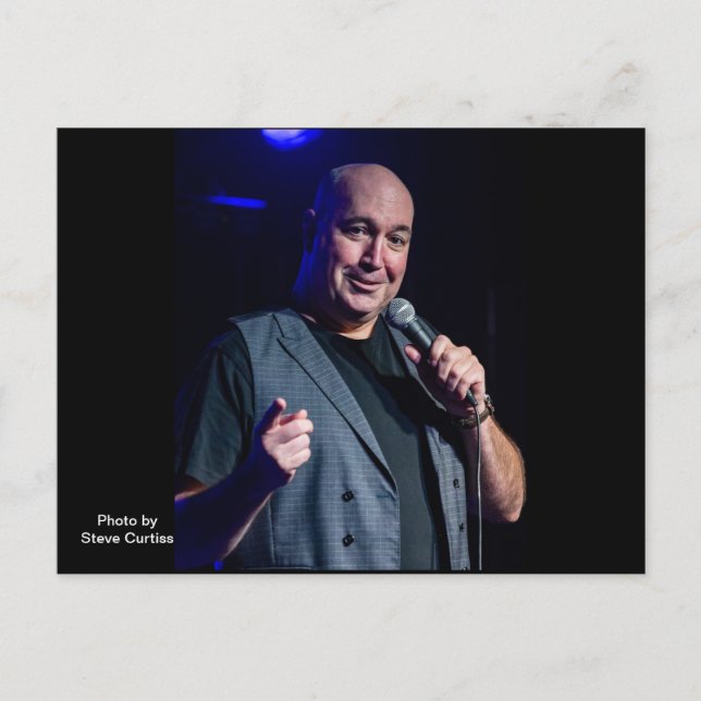 Brian T Shirley Stage shot  Postcard (Front)