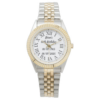 Brian's 60th Birthday watch