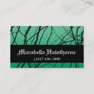 Briar Patch Vines Goth Punk Business Card