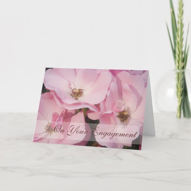 Briar Rose • Engagement Congratulation Card (Front)