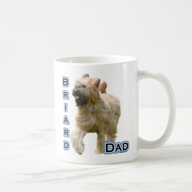Briard Dad 4 Coffee Mug (Right)