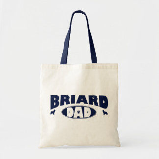 Briard Dad Tote Bag