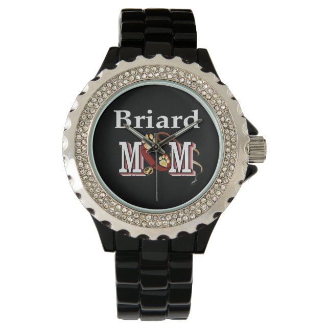 Briard Dog MOM Watch (Front)