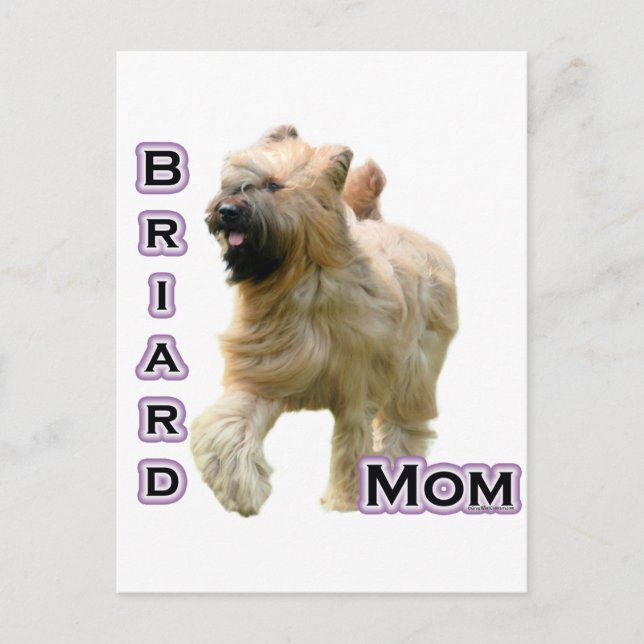 Briard Mum 4 Postcard (Front)