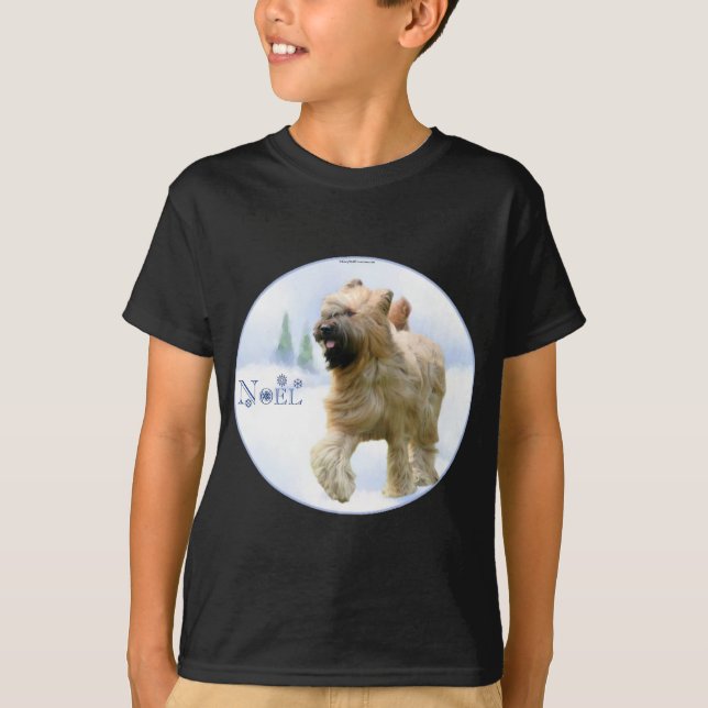 Briard Noel T-Shirt (Front)