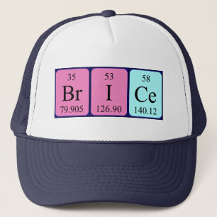 Brice periodic table name hat