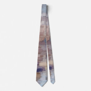 Brick Abstract Winter Fall Neck Tie