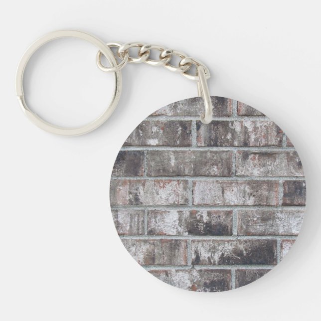 Brick and Mortar (printed: not made from bricks) Key Ring (Front)