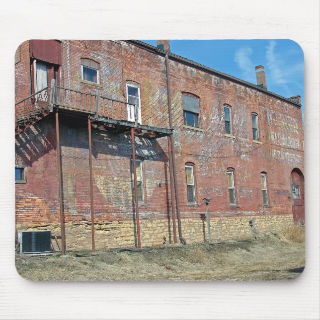 Brick and Old Paint Mouse Pad (Front)