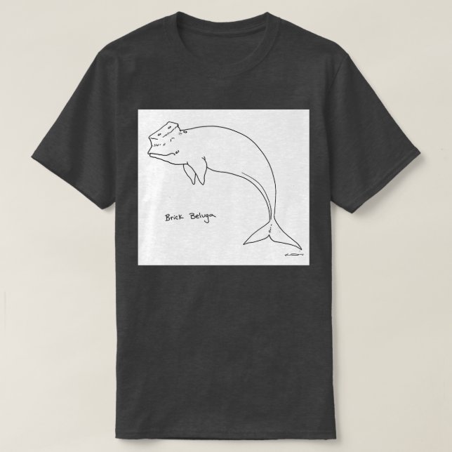 Brick Beluga T-Shirt (Design Front)