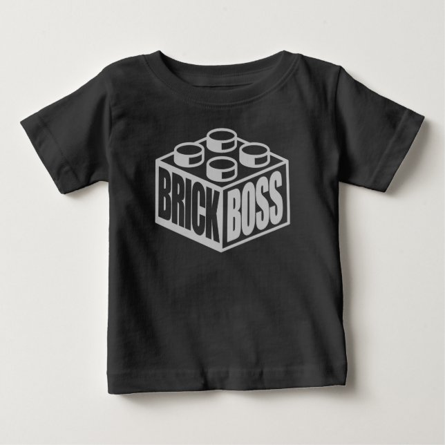 Brick Boss Baby T-Shirt (Front)