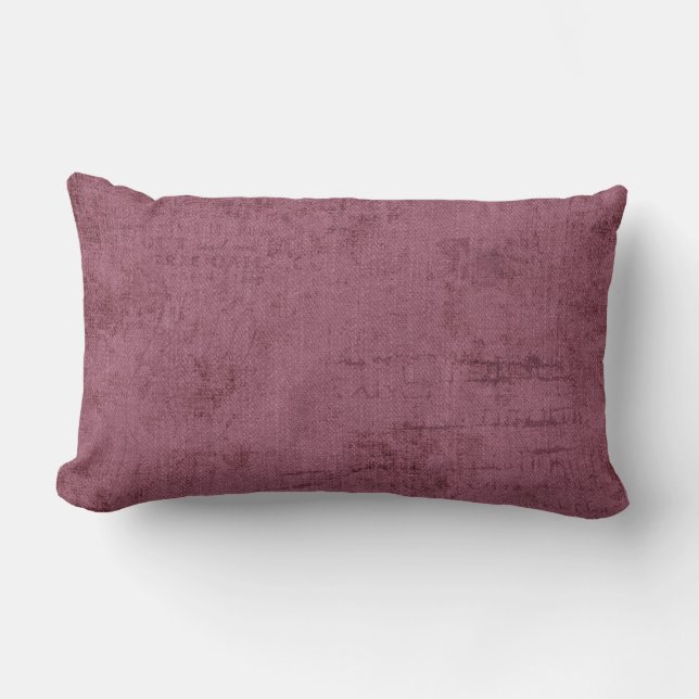 Brick/Burnt Orange Reversible Decorative Pillow (Front)