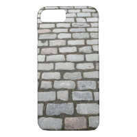 Brick Cobblestone Street Pathway Nature Photograph