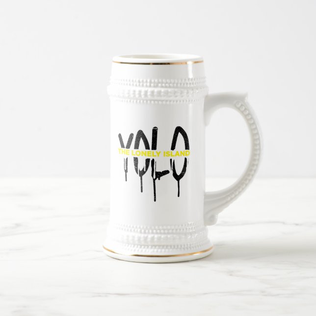 Brick Drip Beer Stein (Right)