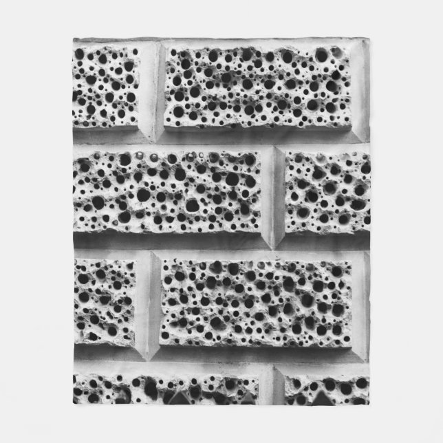 Brick Fleece Blanket (Front)