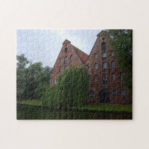Brick gothic architecture, Lubeck, Germany Jigsaw Puzzle