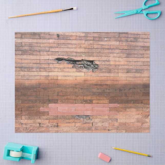 Brick in the Wall  Tissue Paper (Craft)