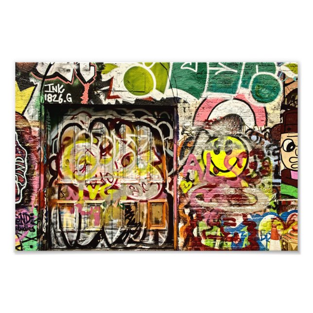 Brick Lane Street Art London (1119)  Photo Print (Front)