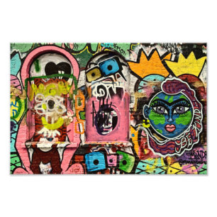 Brick Lane Street Art London (1120) Poster